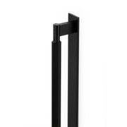 Arpa D Handle and Backplate 1178mm Dull Brushed Black