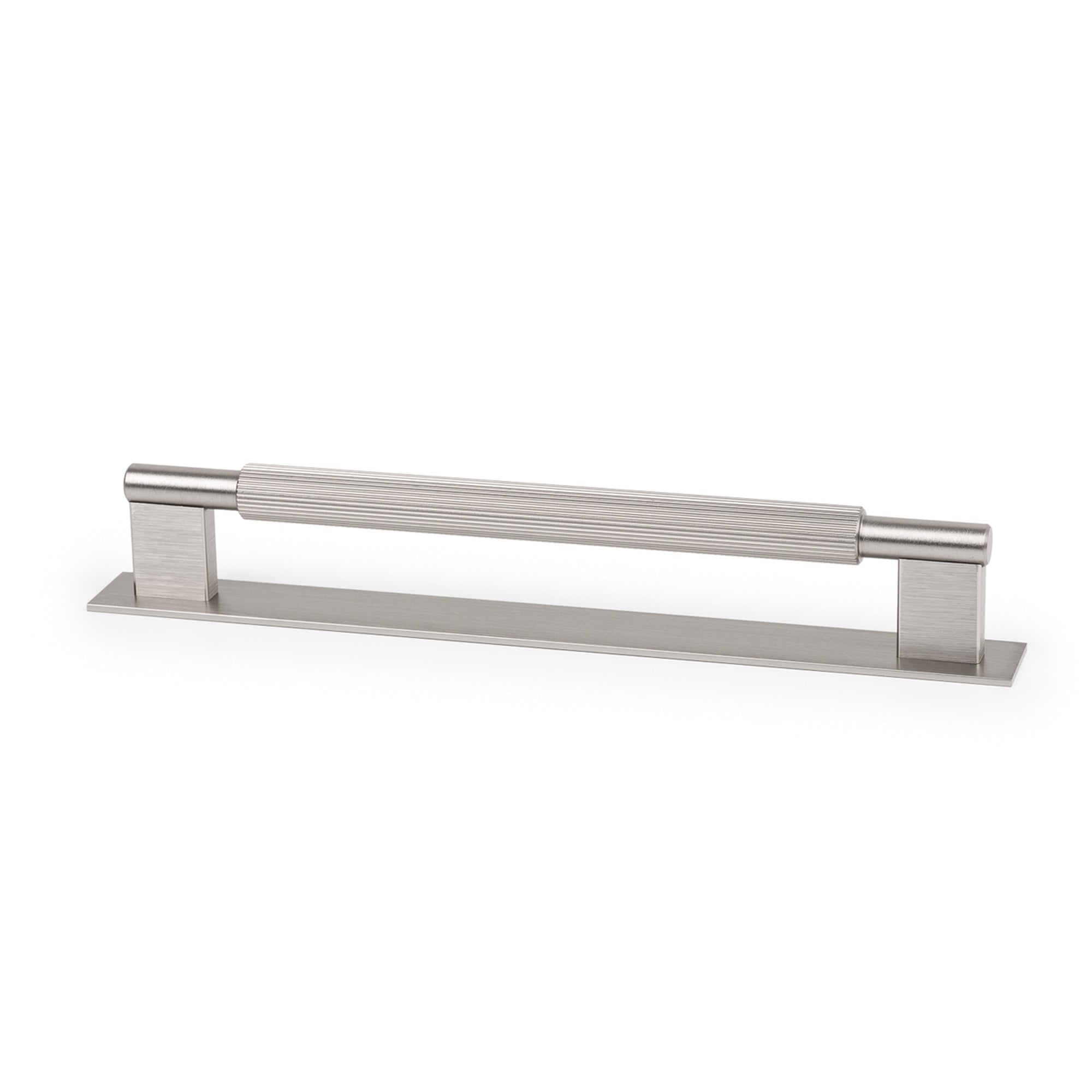 Arpa D Handle and Backplate 192mm Dull Brushed Nickel