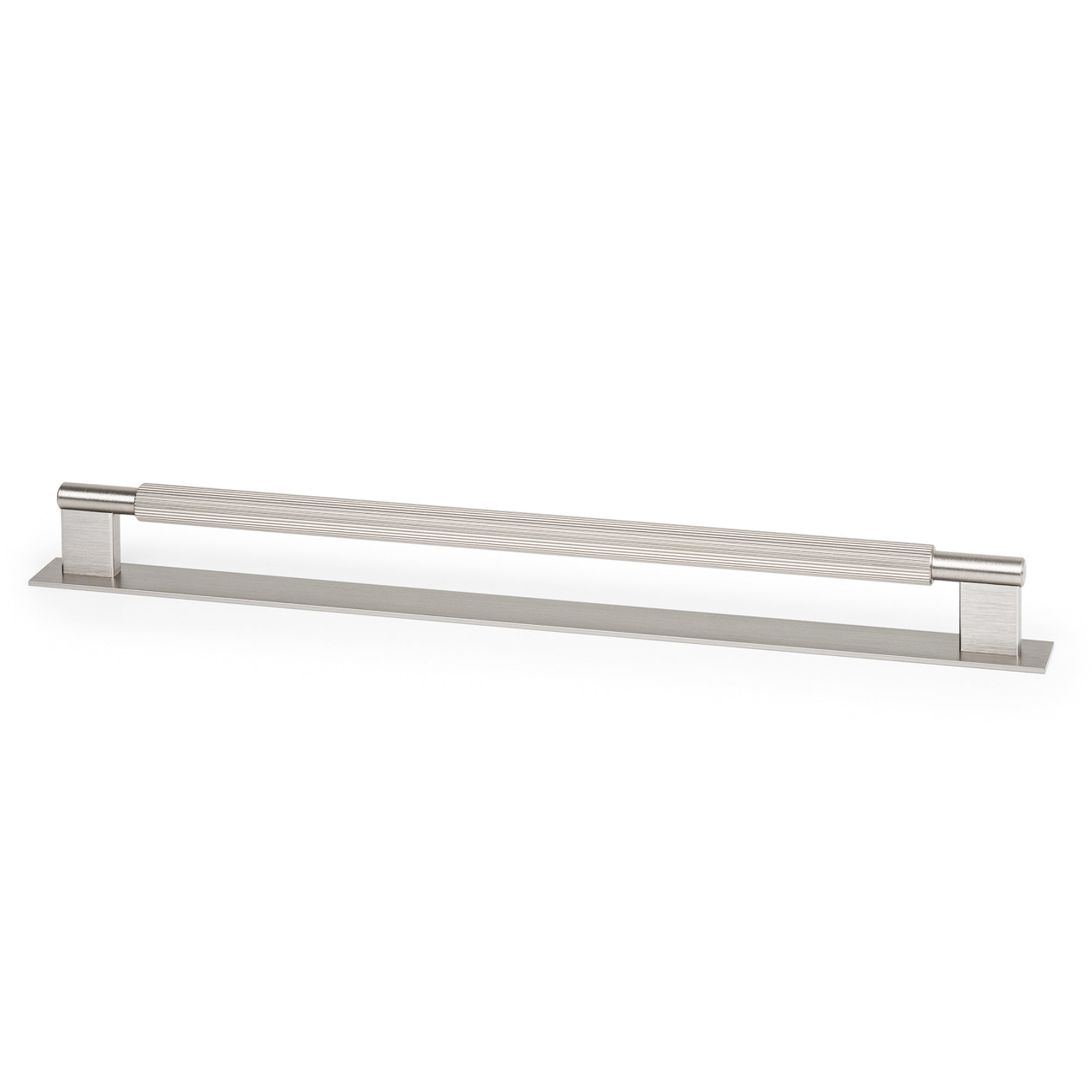 Arpa D Handle and Backplate 320mm Dull Brushed Nickel