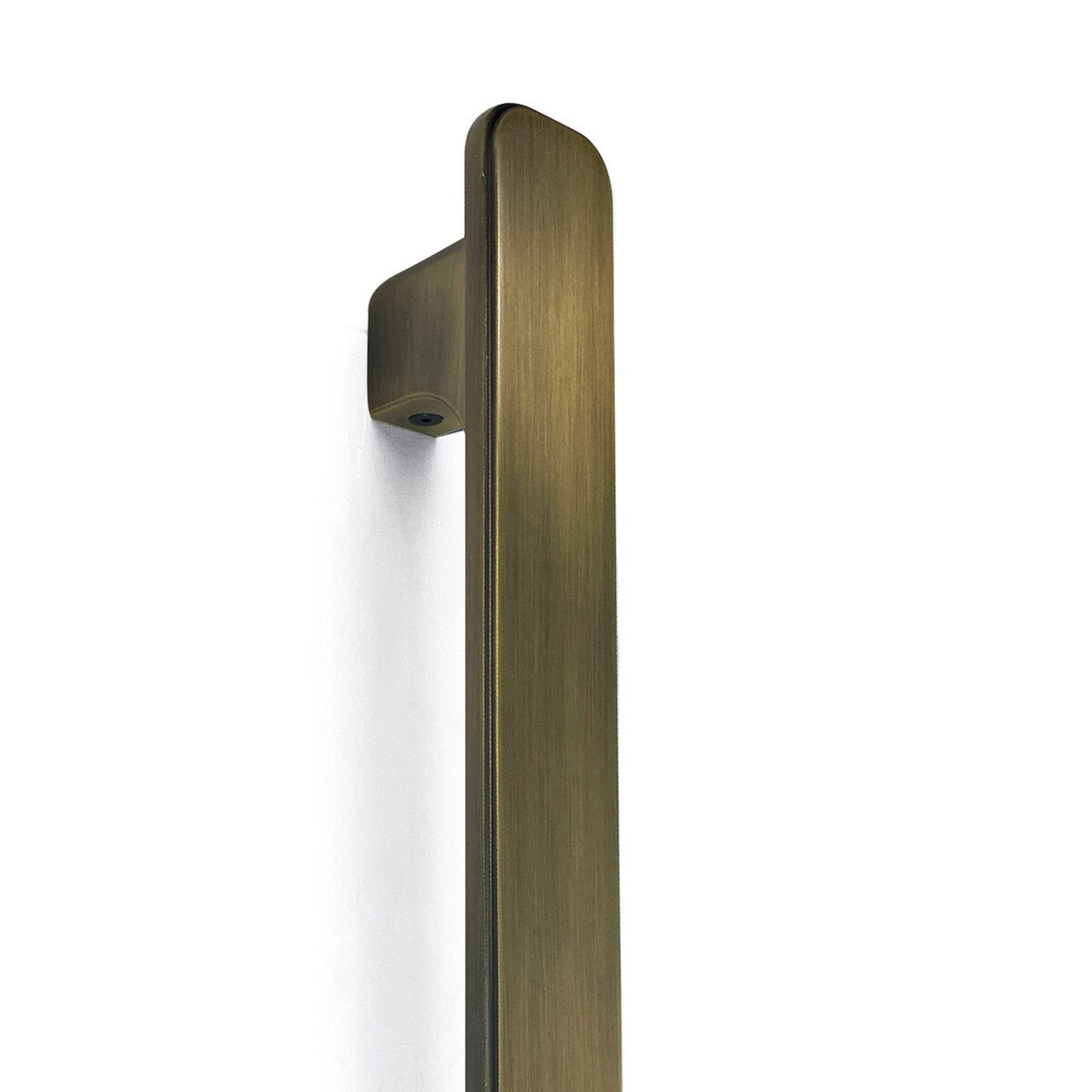 Momo Aspen Entry Pull Handle Dark Brushed Brass