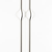 Brave Bow Handle 1120mm Metallic Grey