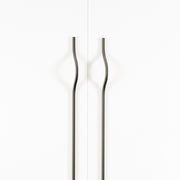 Brave Bow Handle Off-Centred 992mm Metallic Grey