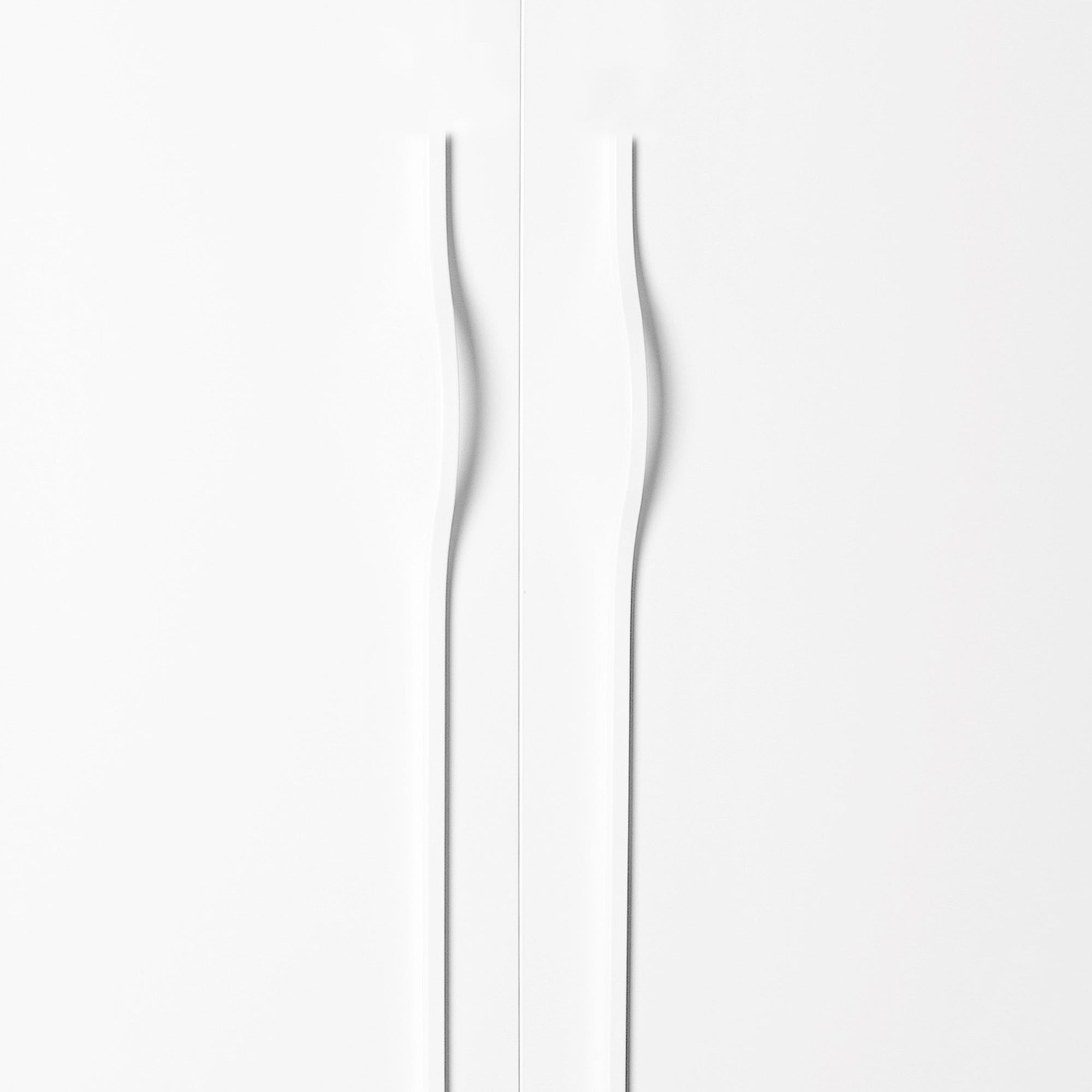 Brave Bow Handle Off-Centred 992mm Matt White