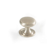 Bosco Round Knob 32mm Brushed Nickel