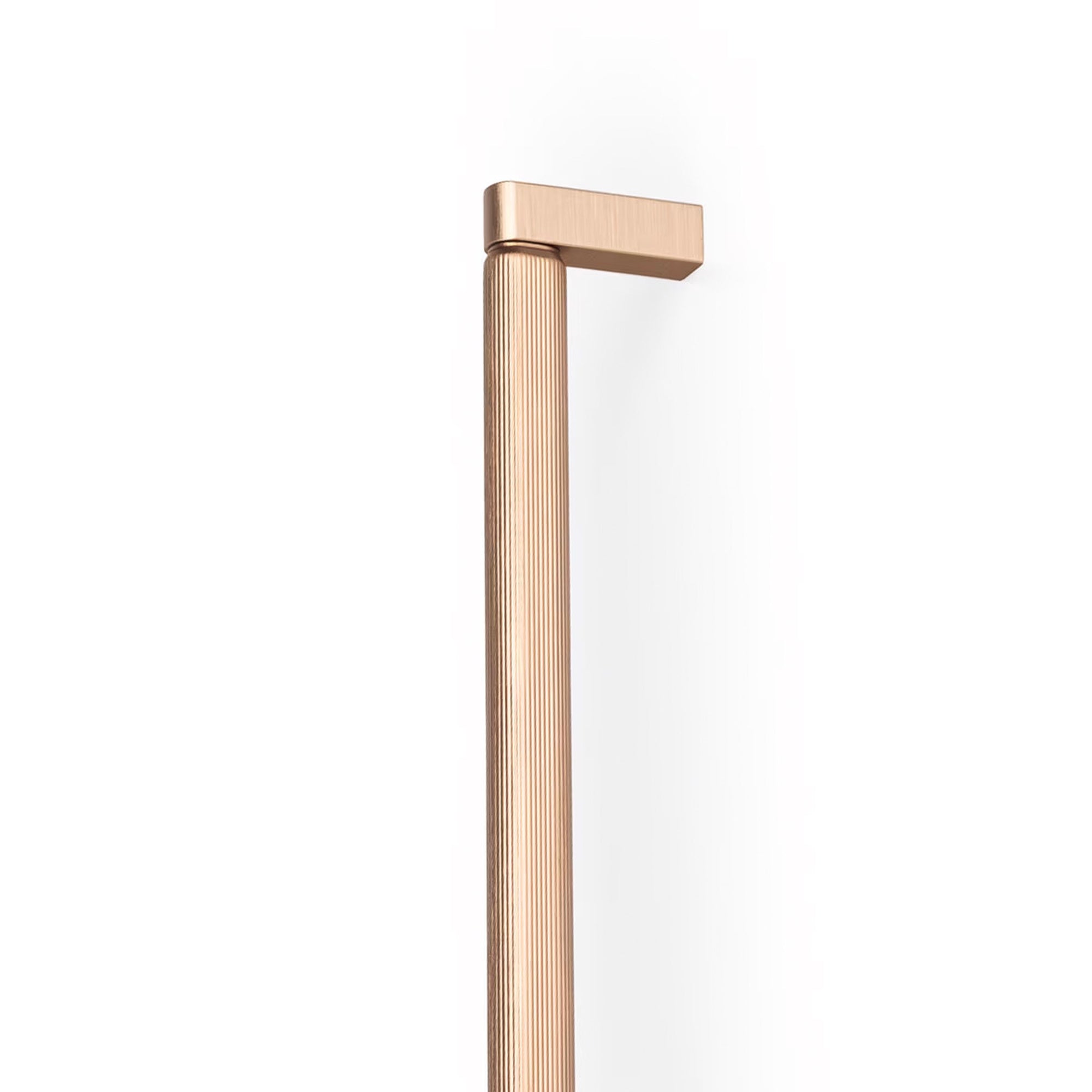 Momo Handles Brooklyn Big Back to Back Door Pull Set 1056mm Brushed Dark Brass