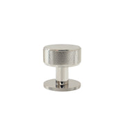 Belgravia 35mm Solid Brass Round Knob Polished Nickel