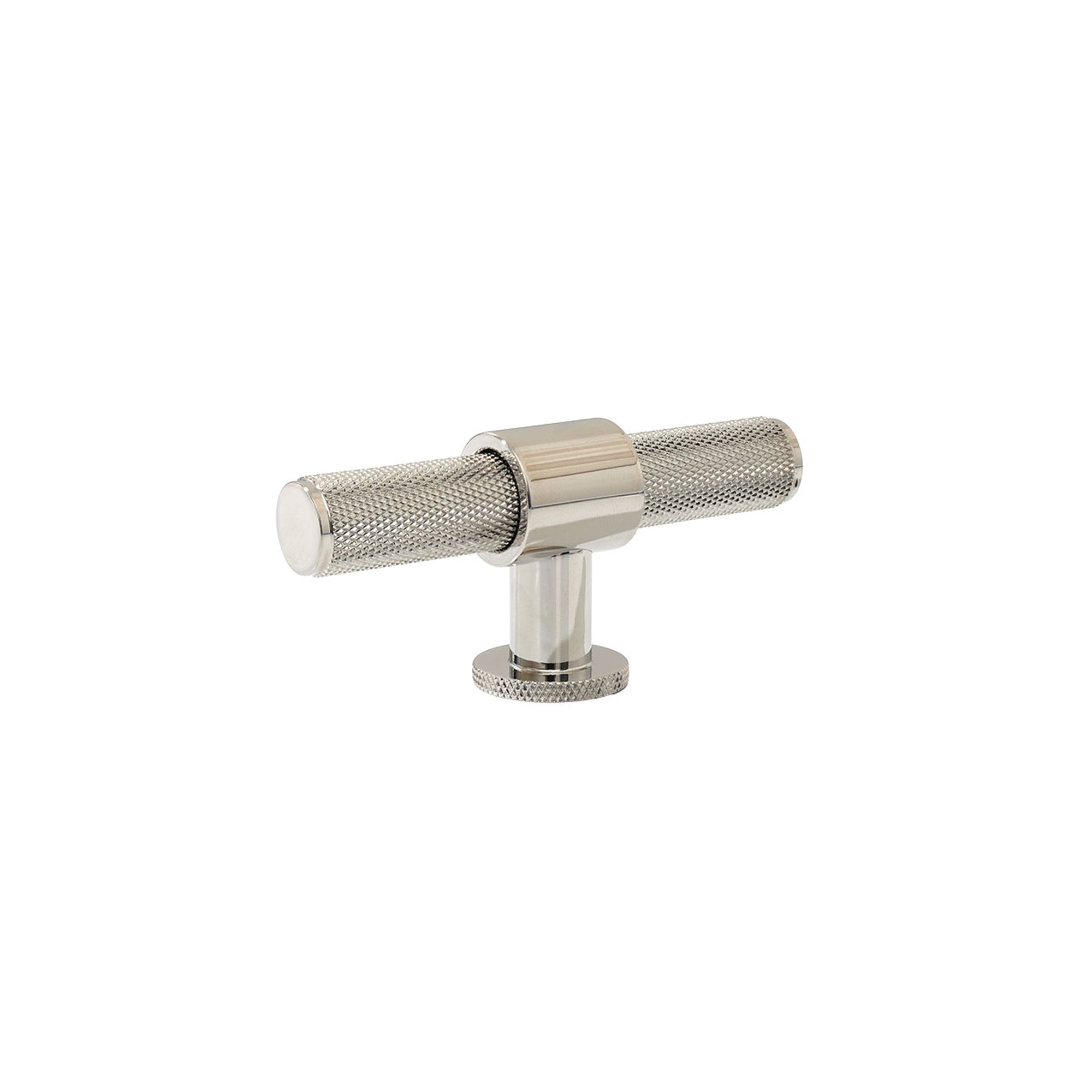 Belgravia 82mm Solid Brass T Knob Polished Nickel