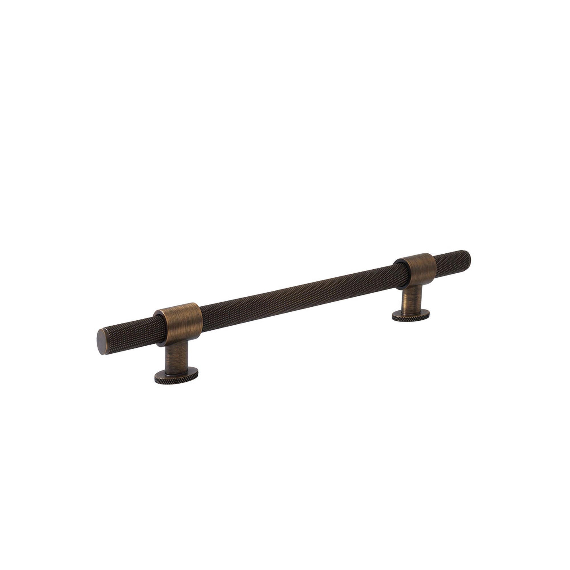Momo Belgravia Knurled 160mm Solid Brass Bar Pull Bronze