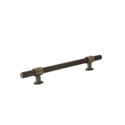 Momo Belgravia Knurled 160mm Solid Brass Bar Pull Dark Brushed Brass