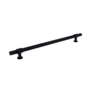 Momo Belgravia Knurled 320mm Solid Brass Bar Pull Matt Black