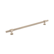Belgravia 320mm Solid Brass Bar Pull Polished Nickel