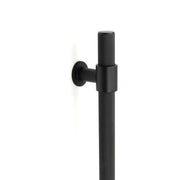 Momo Belgravia Knurled Door Pull with Back to Back Fixing 416mm Matt Black