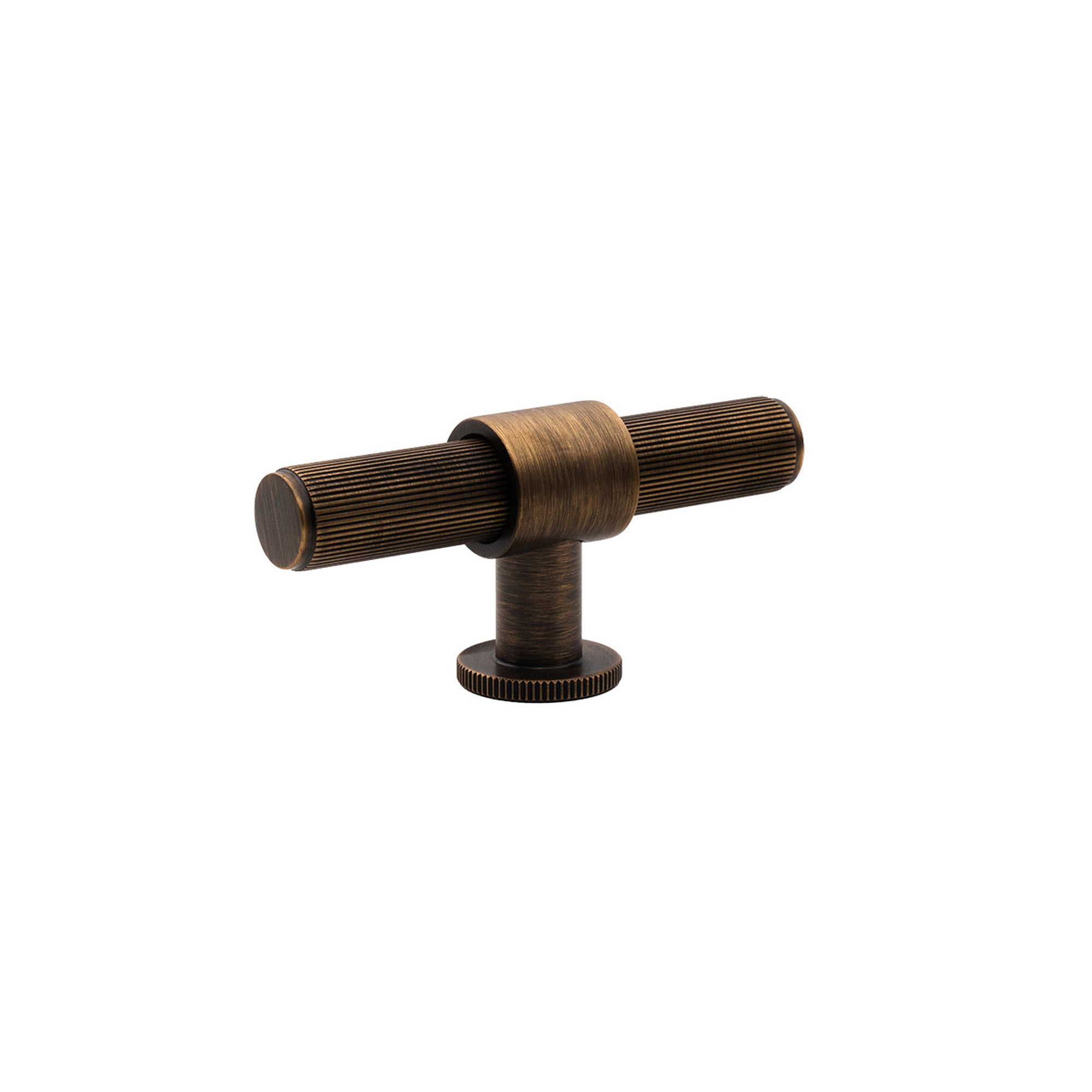 Momo Belgravia Lined 82mm Solid Brass T Knob Bronze