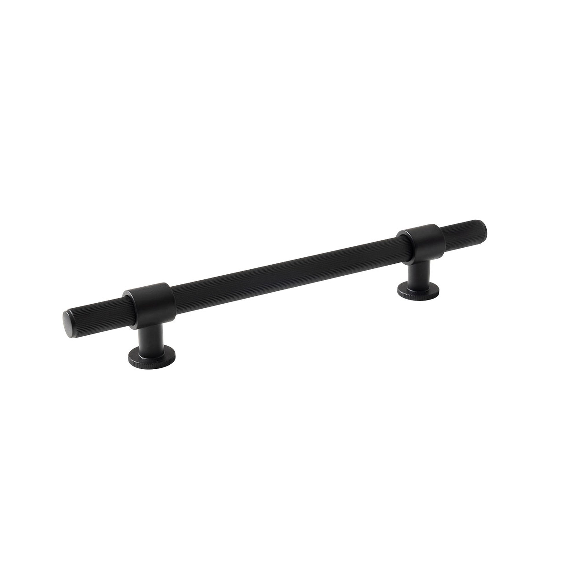 Momo Belgravia Lined 160mm Solid Brass Bar Pull Matt Black
