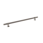 Momo Belgravia Lined 320mm Solid Brass Bar Pull Dull Brushed Nickel