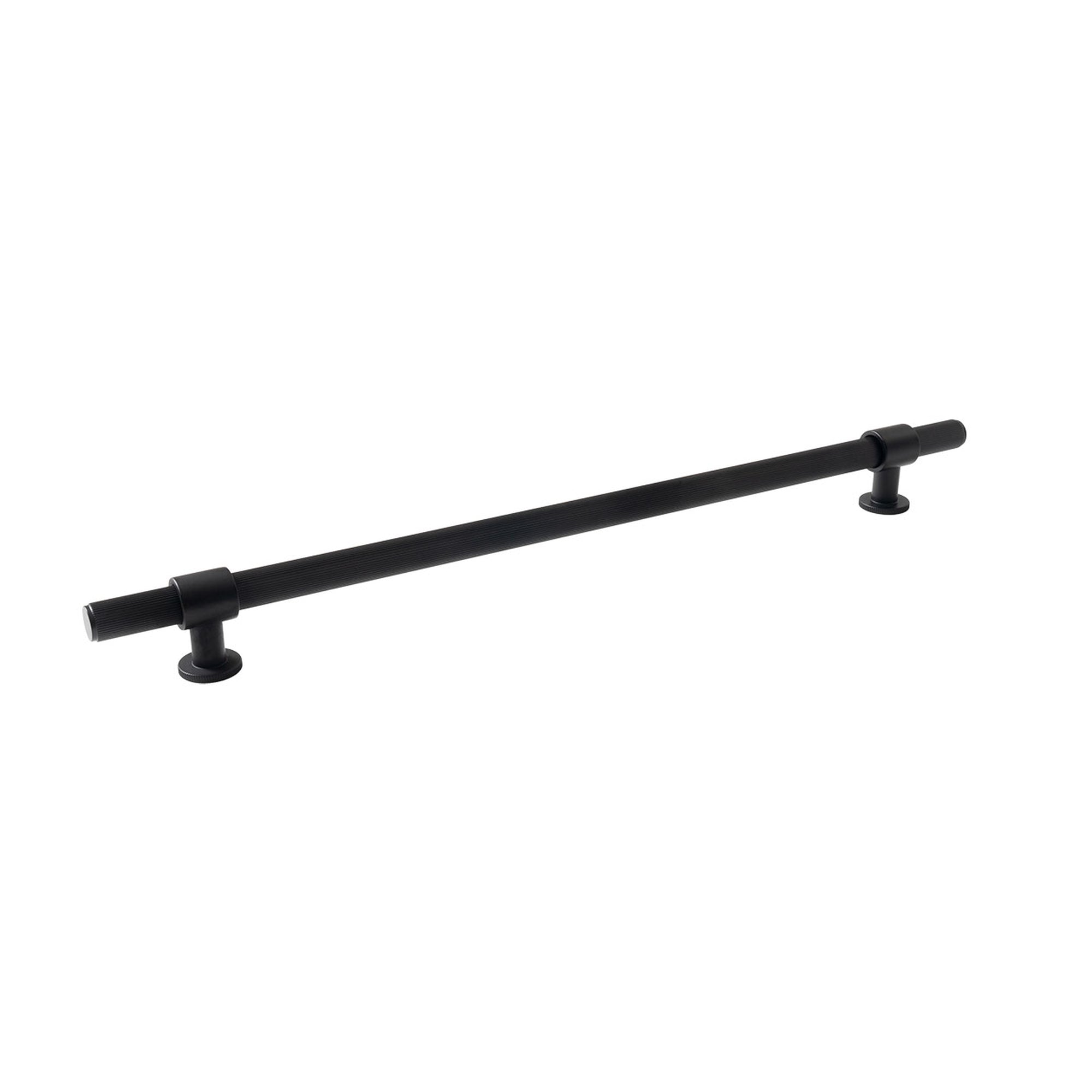 Momo Belgravia Lined 320mm Solid Brass Bar Pull Matt Black