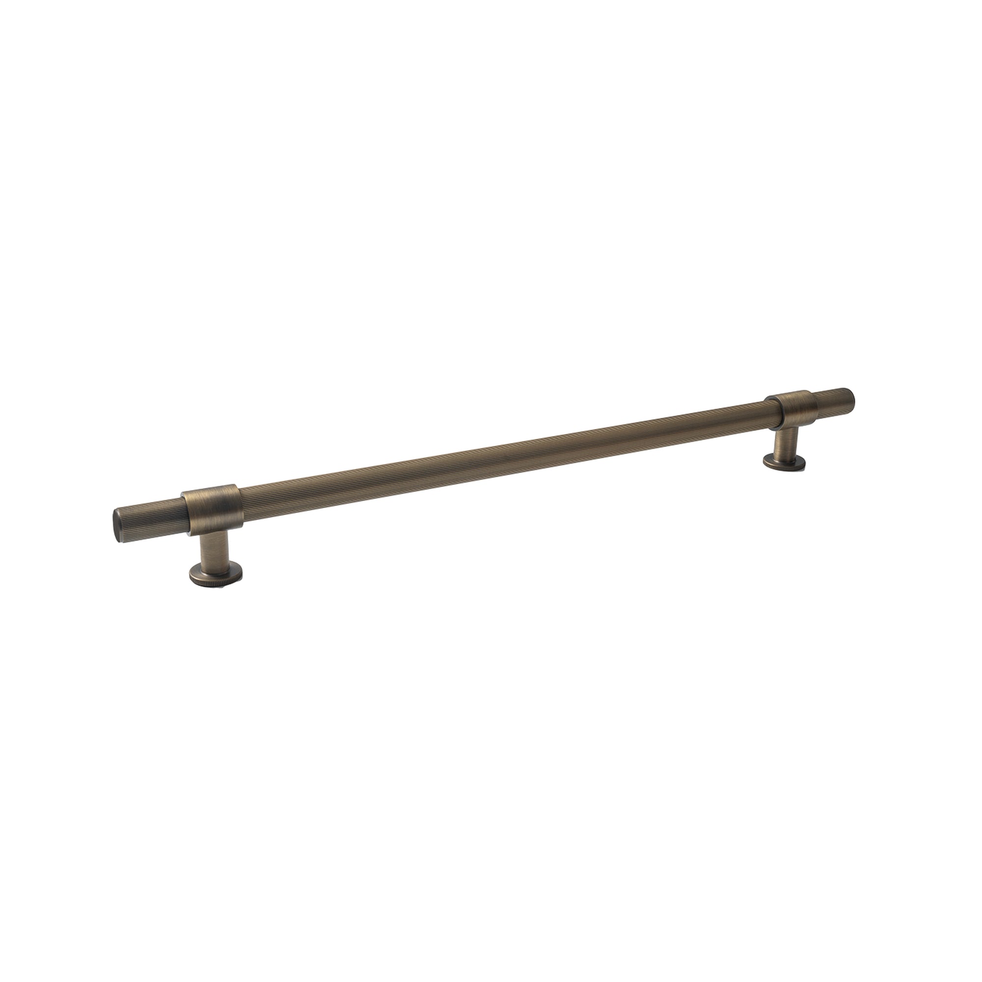 Momo Belgravia Lined Door Pull with Back to Back Fixing 416mm Dark Brushed Brass