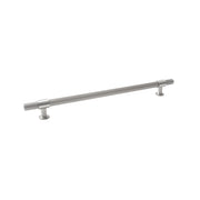Momo Belgravia Lined Door Pull with Back to Back Fixing 416mm Dull Brushed Nickel