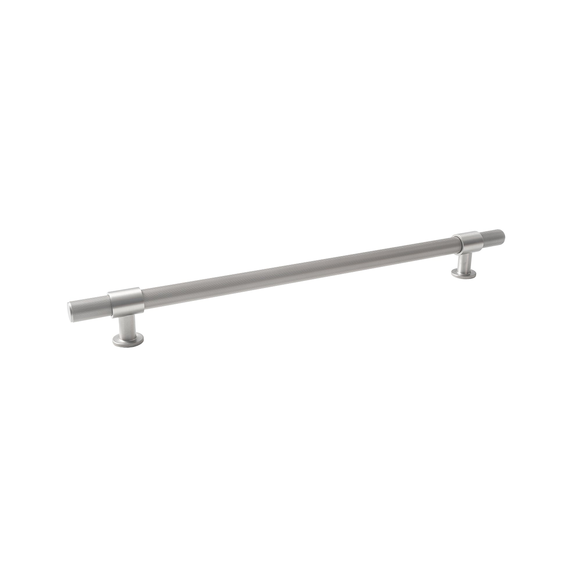 Momo Belgravia Lined Door Pull with Back to Back Fixing 416mm Dull Brushed Nickel