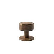 Momo Belgravia Plain 35mm Solid Brass Round Knob Bronze