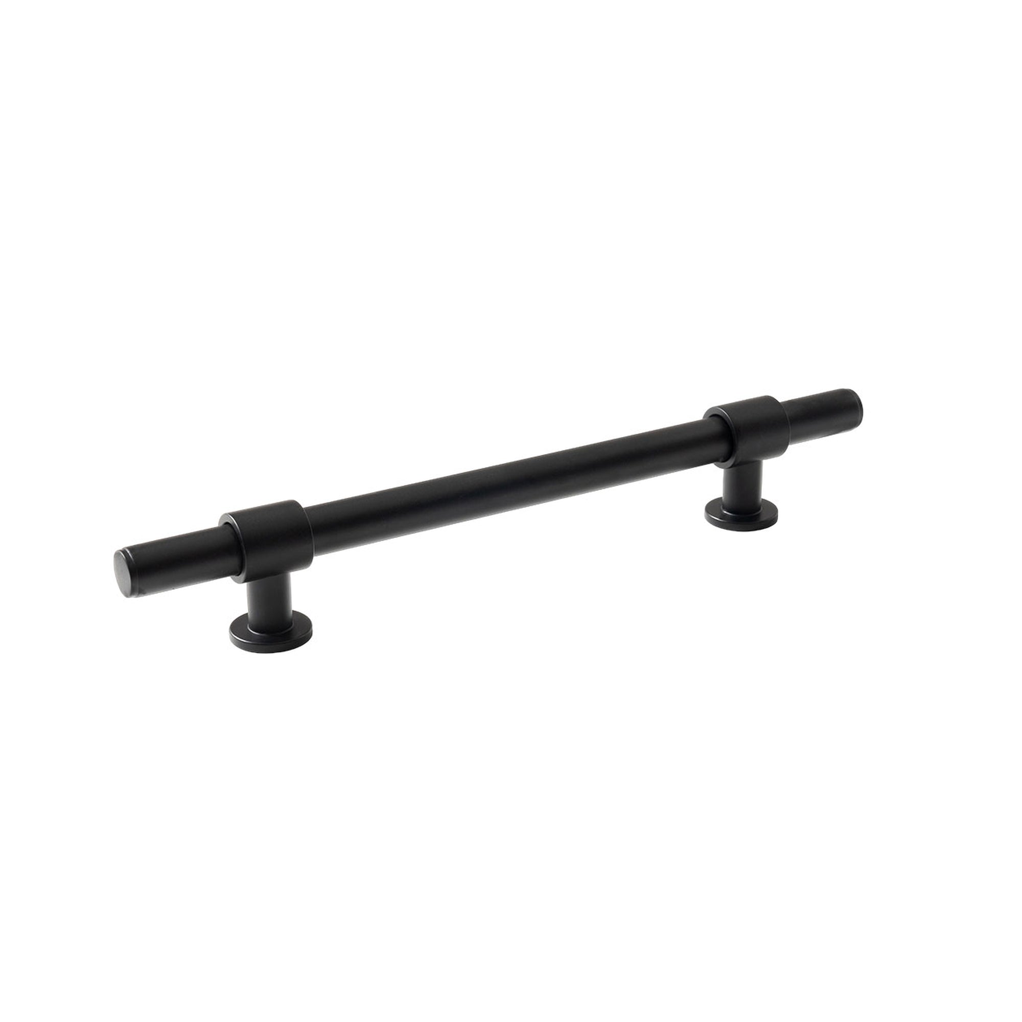 Momo Belgravia Plain 160mm Solid Brass Bar Pull Matt Black