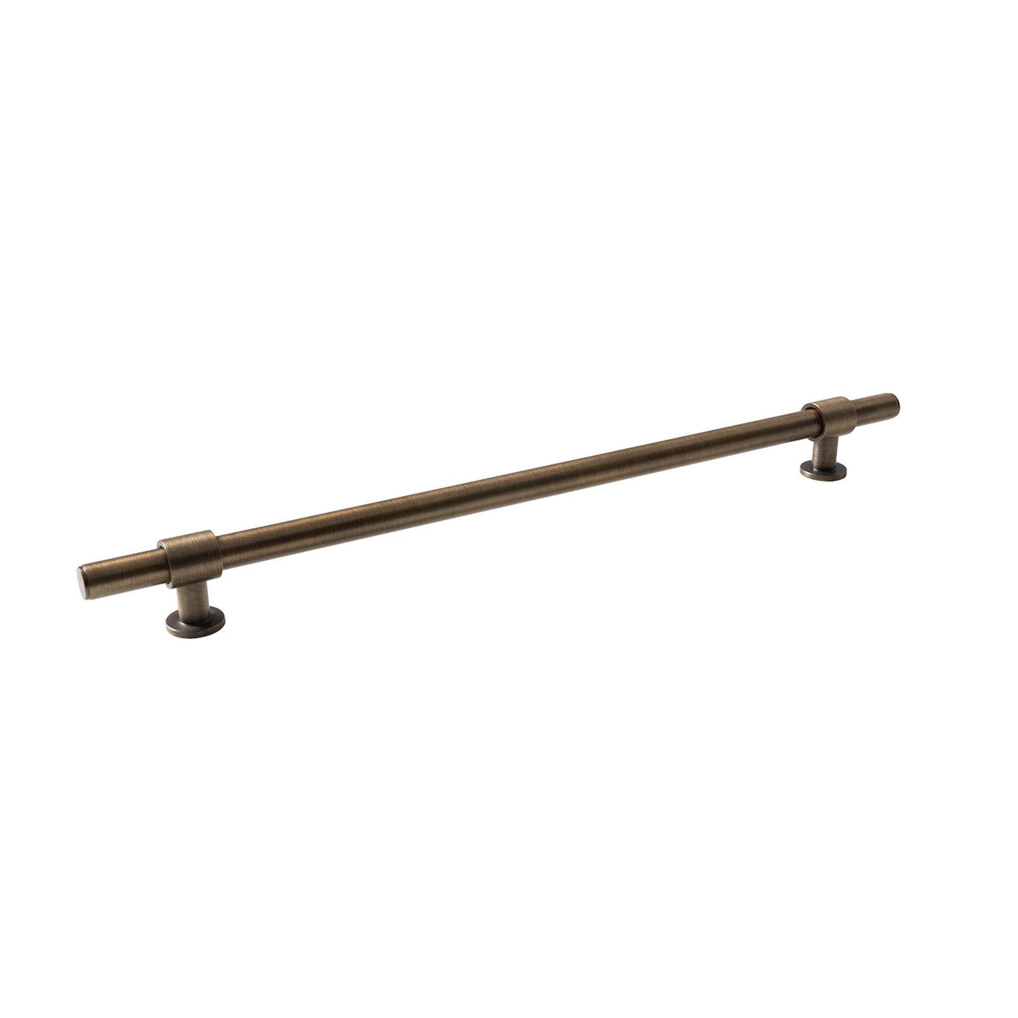 Momo Belgravia Plain 320mm Solid Brass Bar Pull Dark Brushed Brass