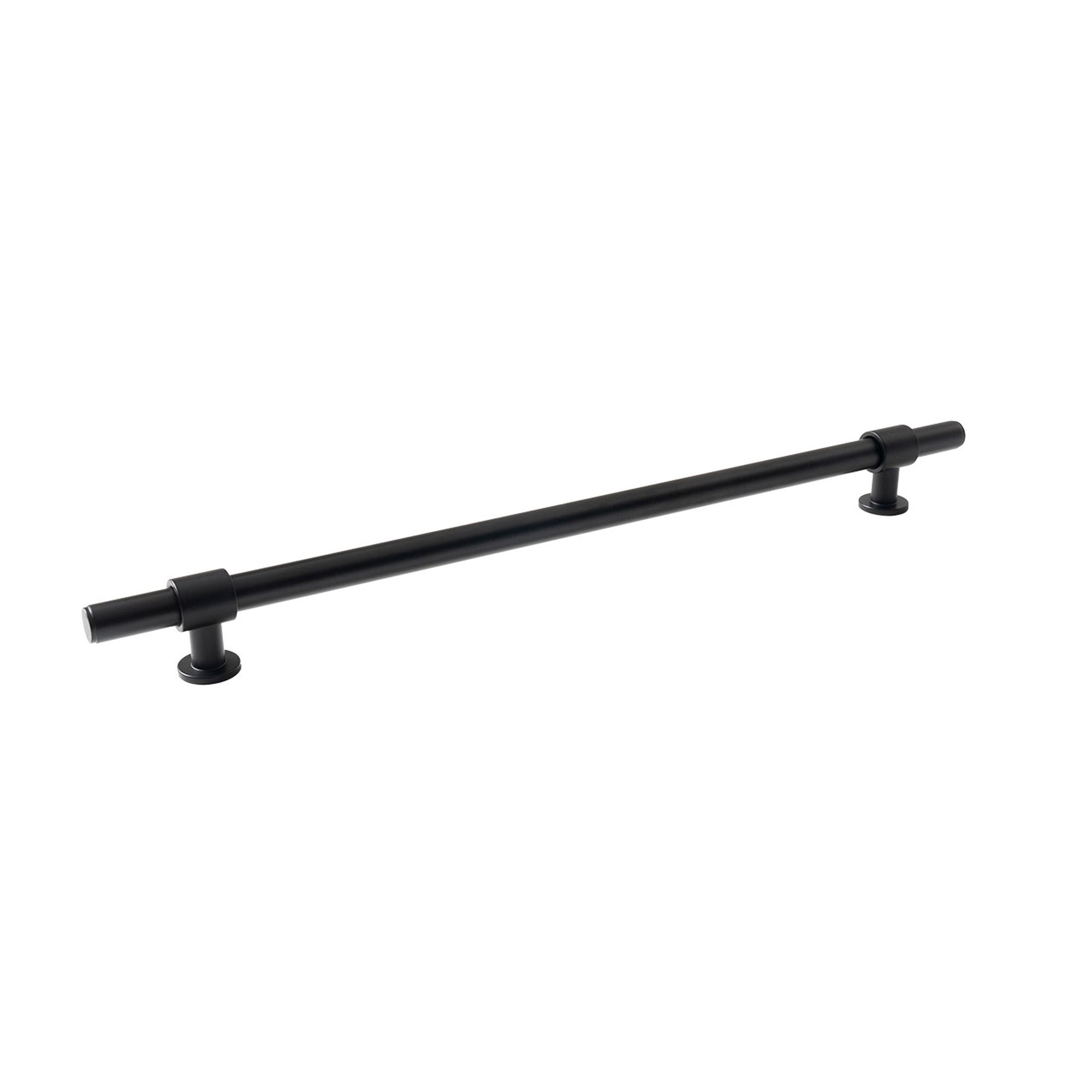 Momo Belgravia Plain 320mm Solid Brass Bar Pull Matt Black