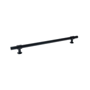 Momo Belgravia Plain Door Pull with Back to Back Fixing 416mm Matt Black