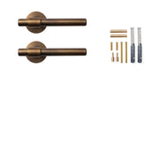 Momo Belgravia Plain Lever Handle Set Bronze