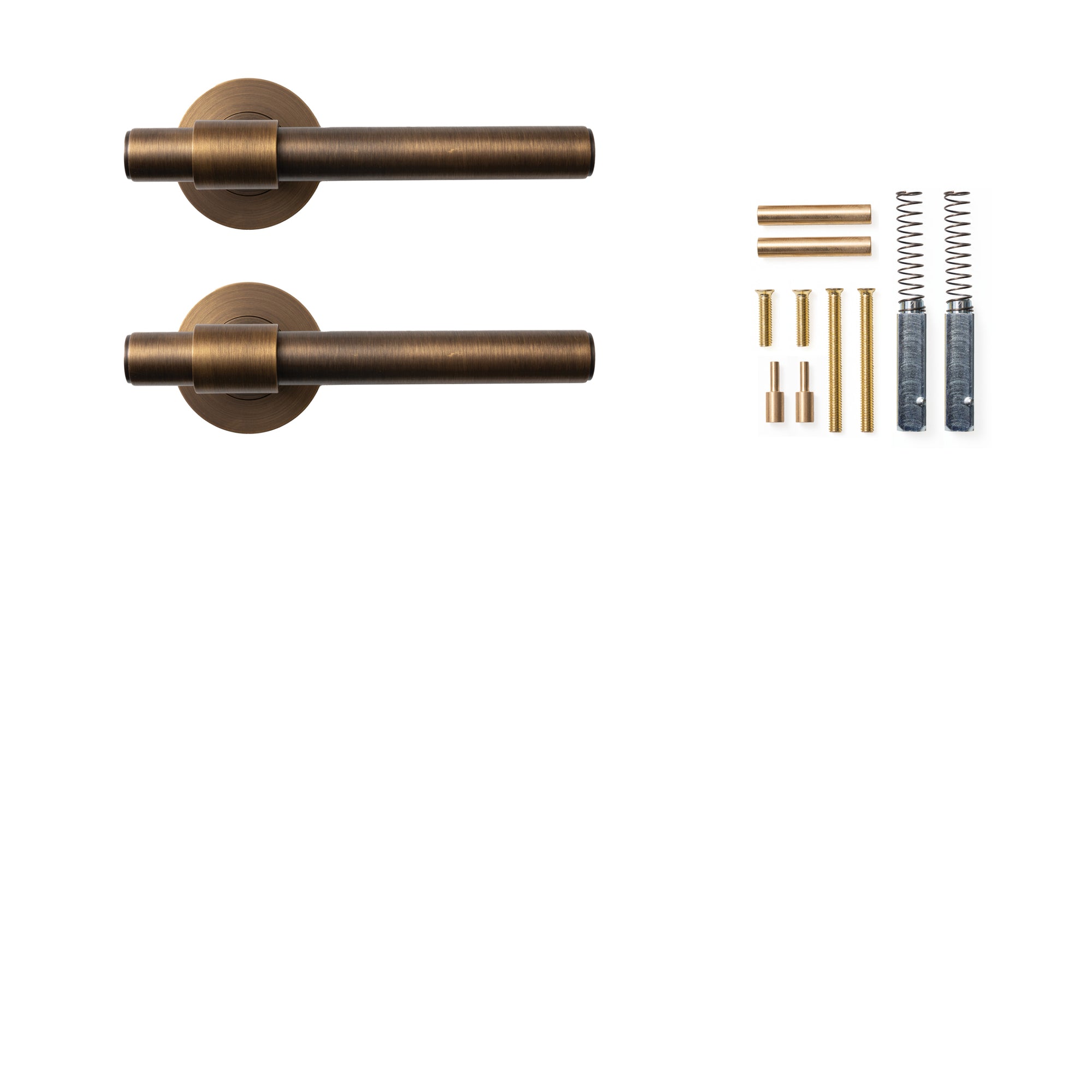 Momo Belgravia Plain Lever Handle Set Bronze