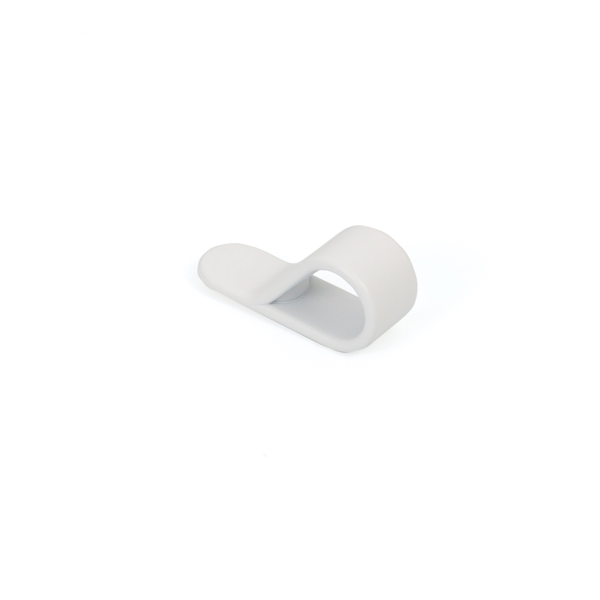 Momo Belt Loop Knob 63mm Matt White