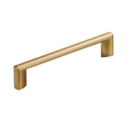 Momo Handles Barra D Handle 128mm Brushed Matt Brass