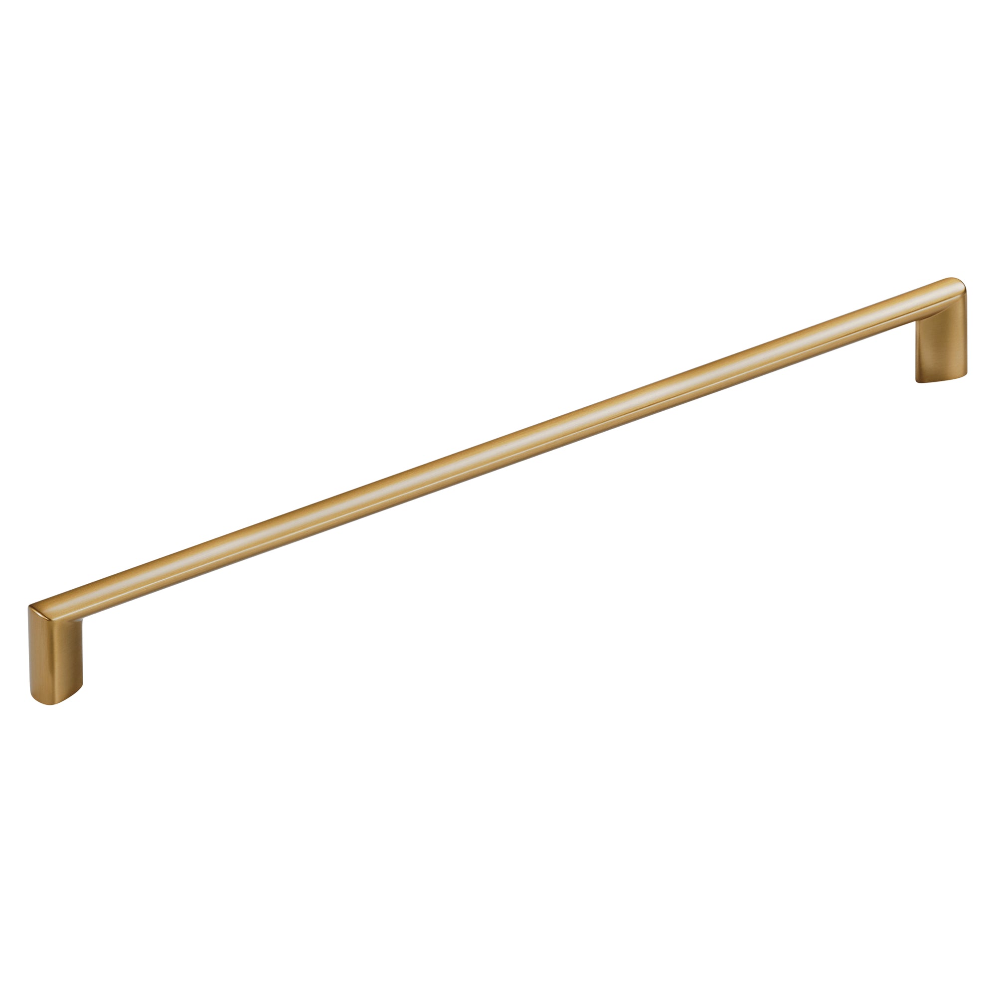 Momo Handles Barra D Handle 288mm Brushed Matt Brass