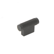 Brighton 50mm Solid Brass Knurled T Knob Matt Black