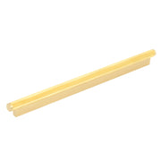 Brighton 320mm Solid Brass Knurled Pull Handle Brushed Satin Brass