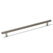Bellevue 416mm Solid Brass Lined Appliance Pull Dull Brushed Nickel