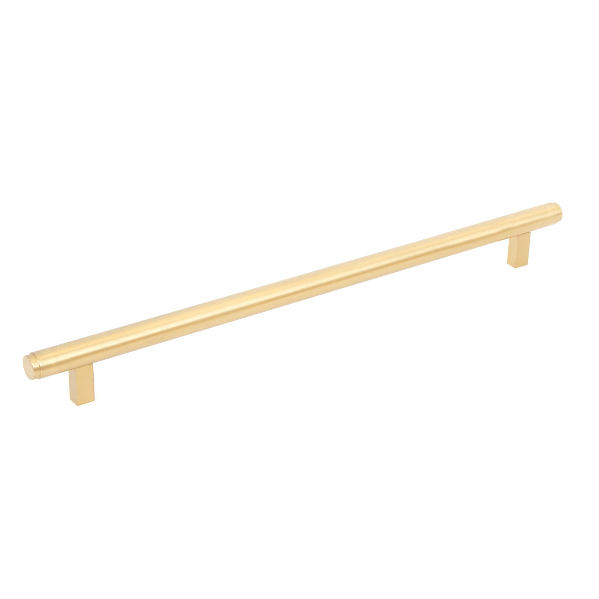 Bellevue 416mm Solid Brass Plain Appliance Pull Brushed Satin Brass