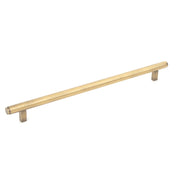 Bellevue 416mm Solid Brass Plain Appliance Pull Dark Brushed Brass
