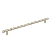 Bellevue 416mm Solid Brass Plain Appliance Pull Dull Brushed Nickel