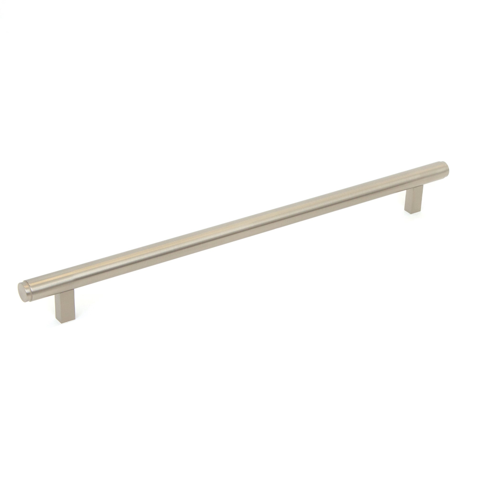 Bellevue 416mm Solid Brass Plain Appliance Pull Dull Brushed Nickel