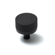 Bellevue 35mm Solid Brass Lined Knob Matt Black