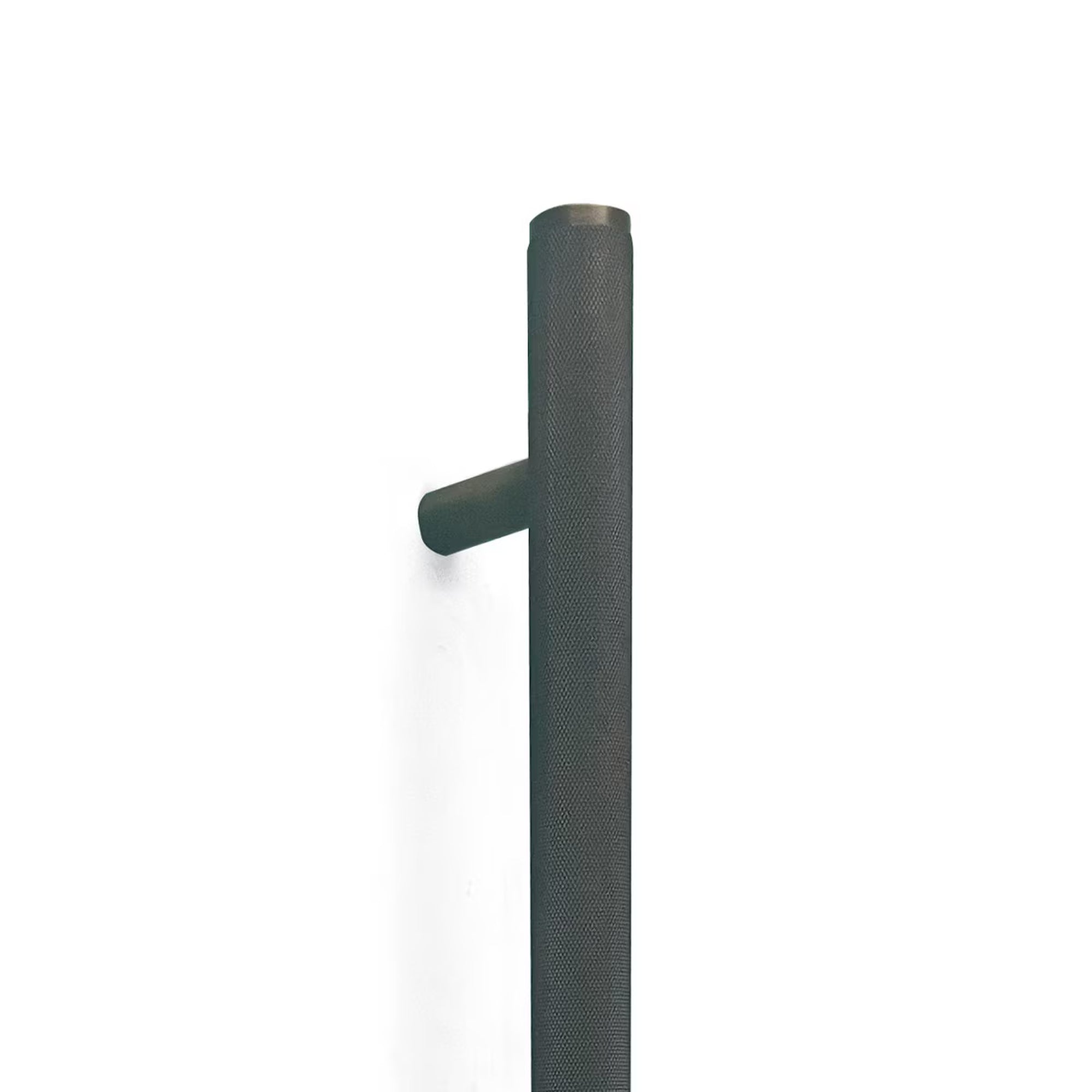 Momo Bellevue Knurled Door Pull with Back to Back Fixing 416mm Bronze