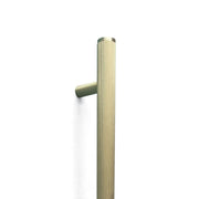 Momo Bellevue Lined Door Pull with Back to Back Fixing 416mm Brushed Satin Brass
