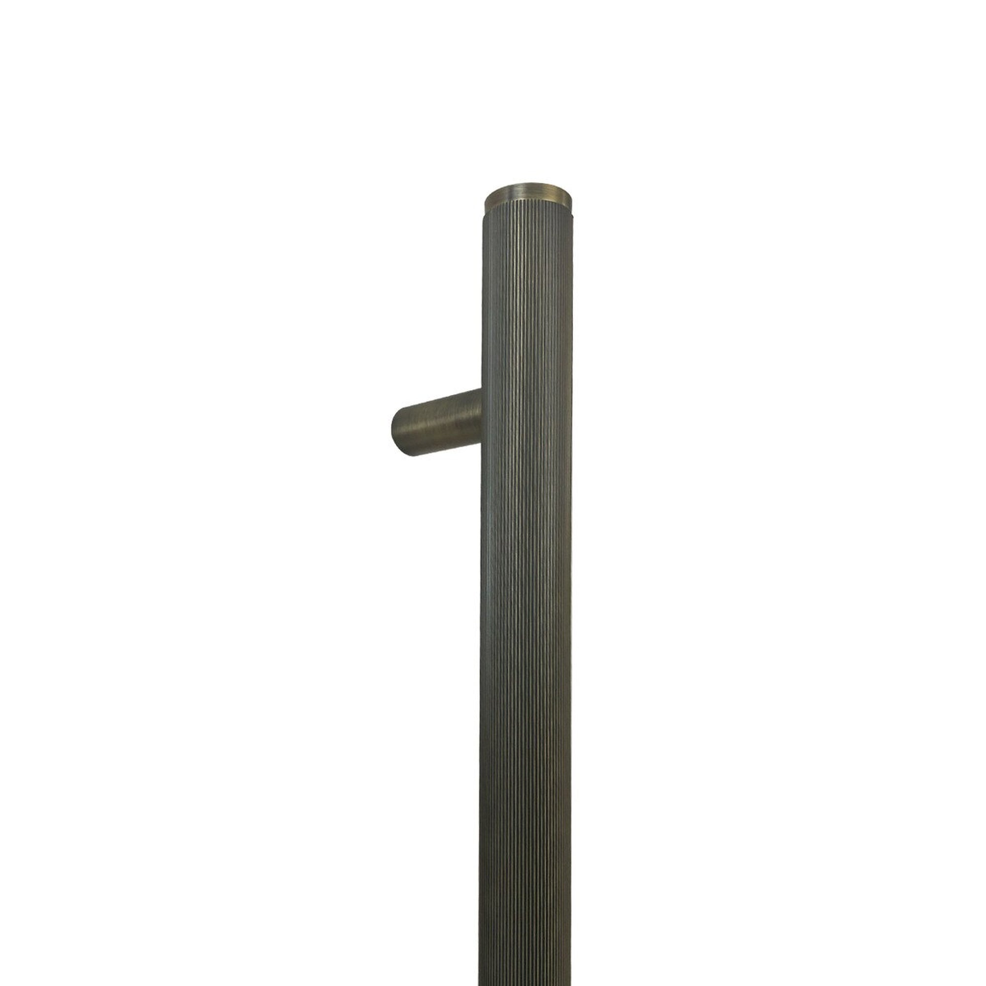 Momo Bellevue Lined Door Pull with Back to Back Fixing 416mm Dark Brushed Brass