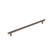 Bellevue 320mm Solid Brass Knurled Bar Pull Bronze