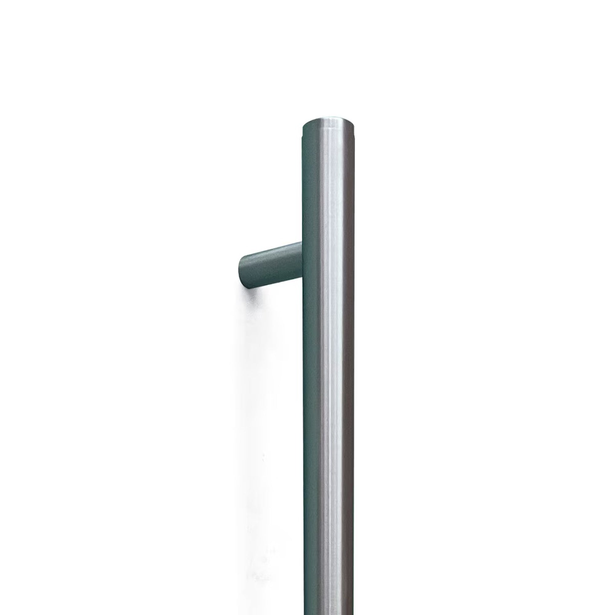 Momo Bellevue Plain Door Pull with Back to Back Fixing 416mm Dull Brushed Nickel
