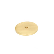 Bellevue 35mm Solid Brass Plain Backplate Brushed Satin Brass