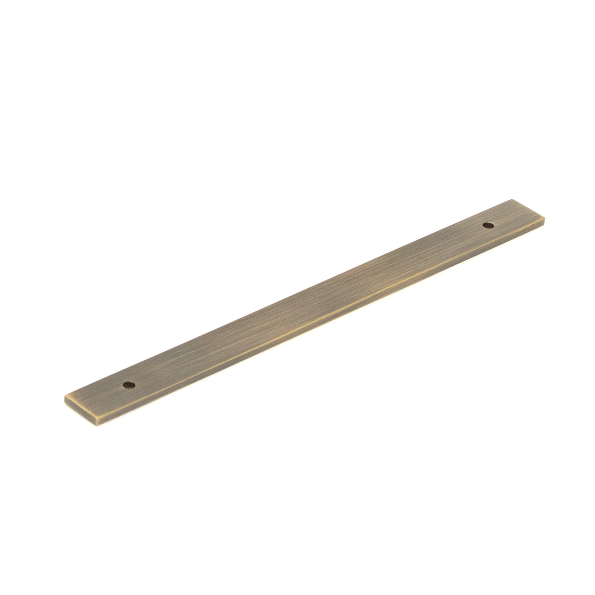 Bellevue 160mm Solid Brass Plain Backplate Dark Brushed Brass