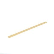 Bellevue 320mm Solid Brass Plain Backplate Brushed Satin Brass