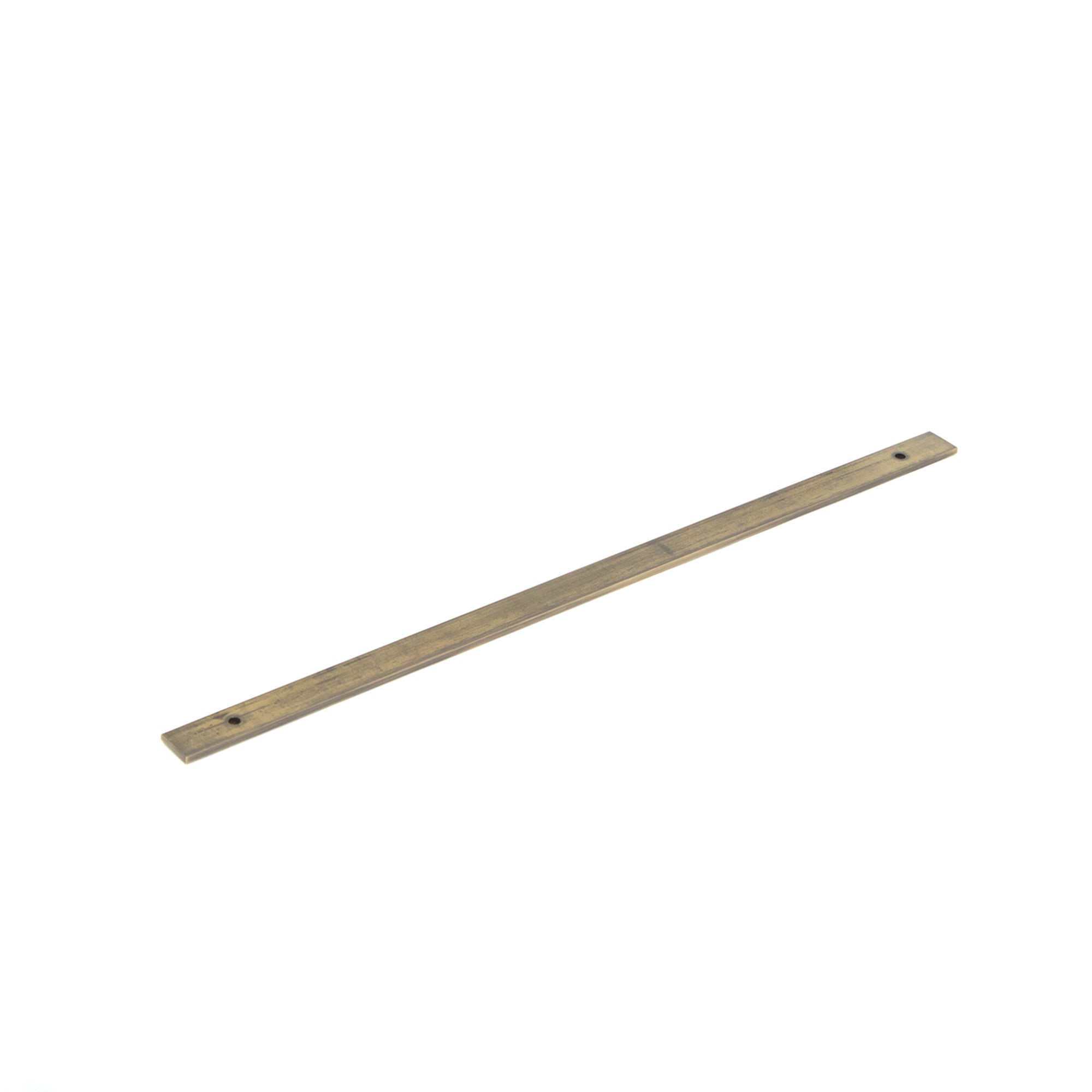 Bellevue 320mm Solid Brass Plain Backplate Dark Brushed Brass
